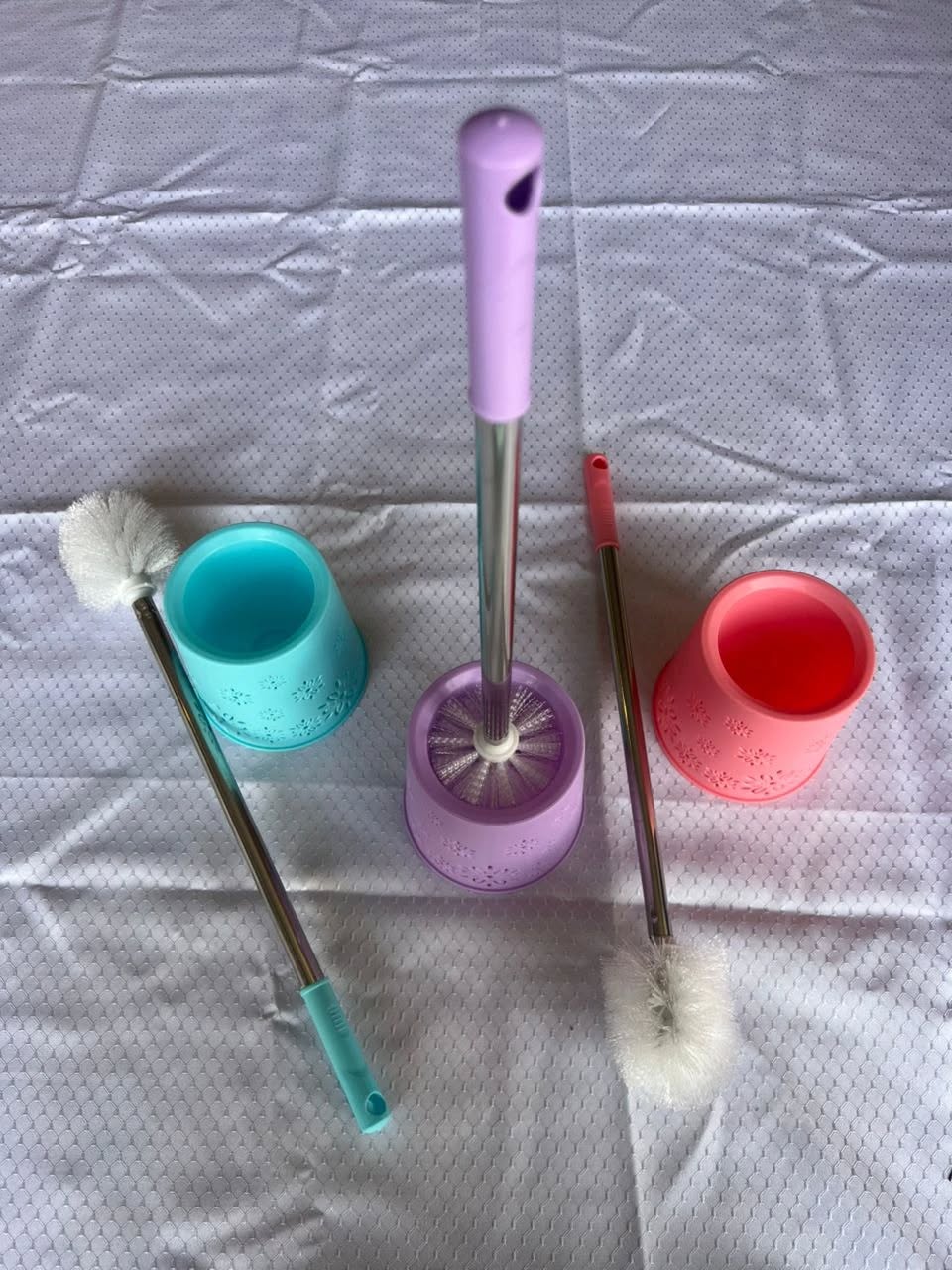 طقم فرش تنظيف المرحاض