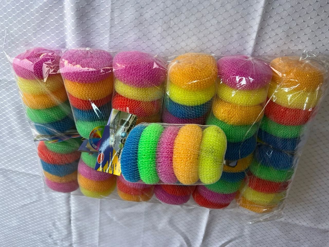 ليف جلي شبكي ذهبي/فضي